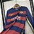 Camisa FC Barcelona Retrô Manga Longa Masculina - Imagem 6