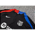 Conjunto de Frio Agasalho Barcelona Masculina 24/25 Azul/ Preto/Vermelho - Imagem 3