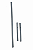 Kit tubo leme preto fosco - Hobie Cat 14 - Imagem 2