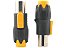 Conector speakon macho 4 polos amarelo 2658 - Imagem 3