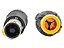 Conector speakon macho 4 polos amarelo 2658 - Imagem 4
