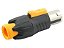Conector speakon macho 4 polos amarelo 2658 - Imagem 2