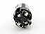 Conector speakon macho 4 polos amarelo 2658 - Imagem 4