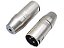 Adaptador xlr macho para p2 stereo femea - Imagem 2
