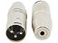 Adaptador xlr macho para p2 stereo femea - Imagem 3
