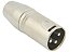 Adaptador xlr macho para p2 stereo femea - Imagem 1