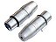 Adaptador xlr femea para p2 stereo femea - Imagem 2