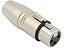 Adaptador xlr femea para p2 stereo femea - Imagem 1