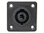 Conector speakon femea 4 polos quadrado 2650 - Imagem 1