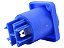 Conector powercon femea azul 2647 - Imagem 2