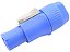 Conector powercon macho azul 2645 - Imagem 1