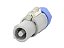 Conector powercon macho branco 2644 - Imagem 2