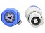 Conector powercon macho branco 2644 - Imagem 3