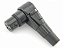 Conector xlr femea 90 graus preto 2643 - Imagem 1