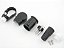 Conector xlr macho 90 graus preto 2642 - Imagem 6
