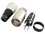 Conector xlr macho anel preto 2641 - Imagem 4