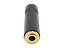 Conector p2 stereo femea preto 2639 - Imagem 1