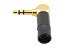 Conector p2 stereo 90 graus preto 2638 - Imagem 2