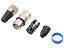 Conector xlr femea anel azul 2632 - Imagem 4