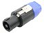 Conector speakon macho 4 polos azul 2631 - Imagem 1