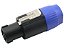 Conector speakon macho 4 polos azul 2631 - Imagem 1