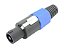 Conector speakon macho 4 polos azul 2629 - Imagem 1