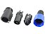 Conector speakon macho 4 polos azul 2629 - Imagem 5