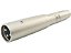 Adaptador xlr macho para p10 mono femea - Imagem 2