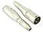 Adaptador xlr macho para p10 mono femea - Imagem 2