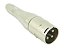 Adaptador xlr macho para p10 mono femea - Imagem 1