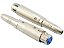 Adaptador xlr femea para p10 stereo femea - Imagem 2