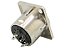 Conector xlr femea painel prata 2624 - Imagem 4