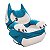 Sofá Inteligente Ingrem Puffy Cat Azul e Branco 220V com Acionamento por Voz (Inglês) - Imagem 1
