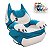 Sofá Inteligente Ingrem Puffy Cat Azul e Branco 220V com Acionamento por Voz (Inglês) - Imagem 2