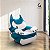 Sofá Inteligente Ingrem Puffy Cat Azul e Branco 220V com Acionamento por Voz (Inglês) - Imagem 6