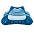 Almofada Decorada Ingrem Fat Cat Pillow 3 Capas Coloridas Azul, Cinza e Rosa Enchimento em Espuma de Memória - Imagem 14