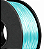 Filamento PLA Silk Azul Lago 1kg 1.75mm Para Impressora 3D Efeito Brilhante - Imagem 2