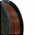 Filamento PLA Marrom Escuro 1kg 1,75mm Para Impressora 3D - Imagem 2