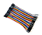 Jumper Macho Fêmea 10cm Kit 40 Cabos Arduino - Imagem 1