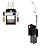 Hotend Snapmaker U1 0,2mm 24V 48W Aquecedor Cerâmico Completo - Imagem 2