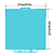 Mesa PEI Fria OMG Glacier 257x257 Bambu Lab A1 P1S P2S - Imagem 3