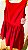 Vestido em Linho Vermelho - Imagem 2