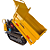 Mini Dumper Sobre Esteiras FM-D08 (Carga de 800 kg) | Forte Mix - Imagem 1