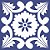 Tecido Adesivo Azulejo Português - Pacote / Rolo - Imagem 13