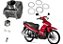 Kit Cilindro Pistão Aneis Crypton 115 2009 A 2016 Mhx - Imagem 1