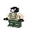 Boneco Compatível Lego Bane Máscara Preta - Dc Comics - Imagem 1