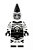 Boneco Compatível Lego Homem Zebra - Dc Comics - Imagem 1