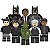Kit Filme The Batman LEGO compatível c/8 - Imagem 1