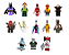 Kit Promocional Personagens DC Comics compatível LEGO - Leve 13 Pague 5 - Imagem 1