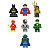 Kit Liga da Justiça LEGO compatível - DC Comics c/ 7 - Imagem 1